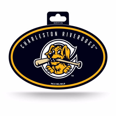RiverDogs Home Cap Logo Oval Decal