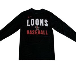 Great Lakes Loons Nike Team Replica Dri-Fit Long Sleeve Tee