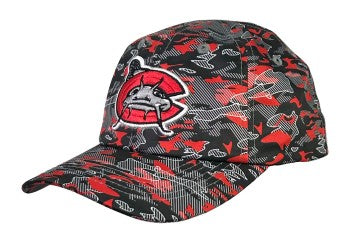 Carolina Mudcats Fessler Black Camo Youth Cap