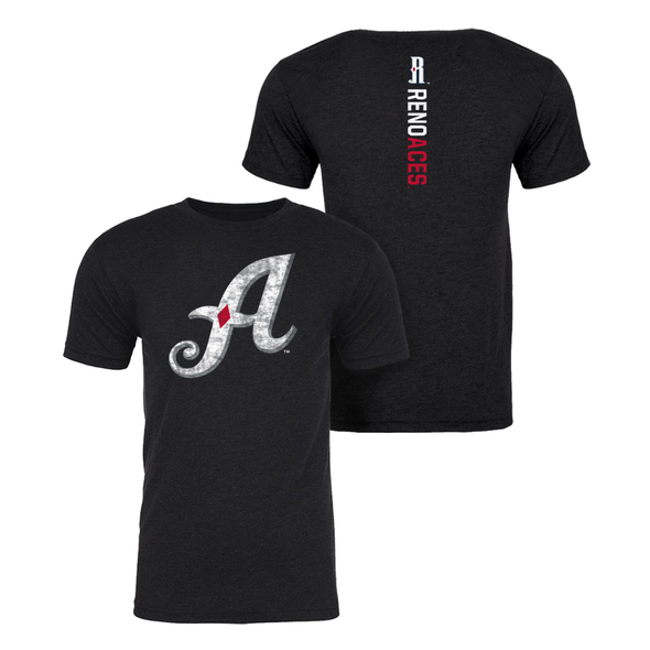 Reno Aces Men's Black Razor Back Tee