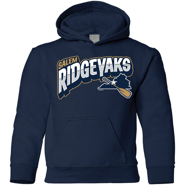 Salem Ridge Yaks Youth State Logo Hoodie