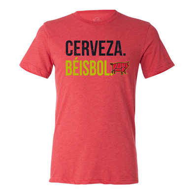 Chicharrones Men's Cerveza Beisbol Tee