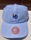 Charleston RiverDogs Light Blue Stripe Seersucker Cap