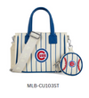 Chicago Cubs Montana West Faux Leather Tote Bag with Coin Purse
