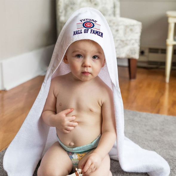 Chicago Cubs Hooded Baby Towel