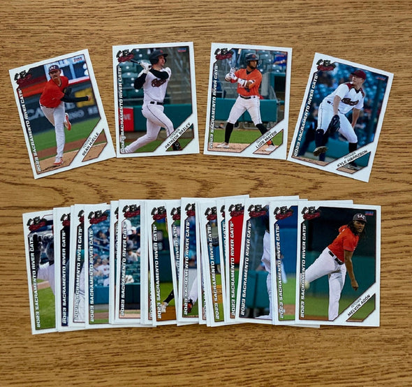 TRADING CARDS RIVER CATS 2023, SACRAMENTO RIVER CATS