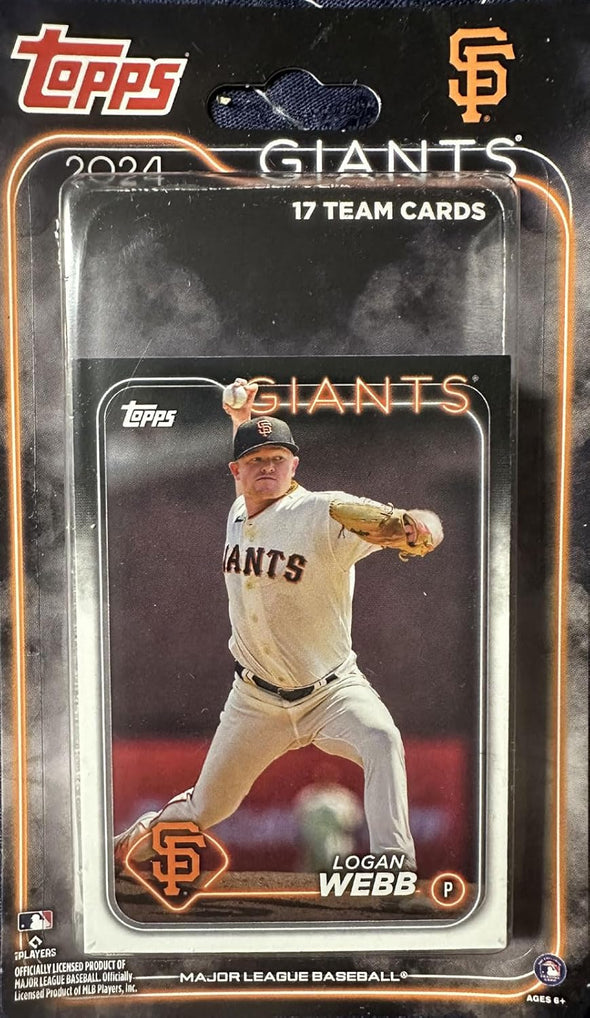 TRADING CARDS SF GIANTS 2024