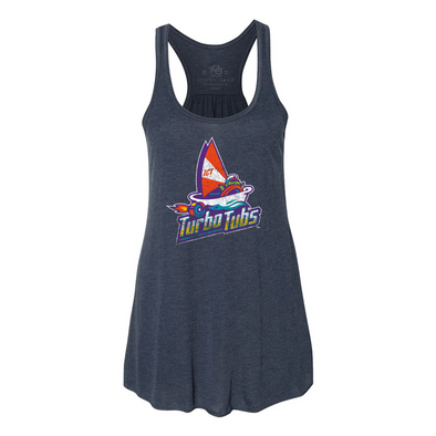 Wichita Wind Surge Women's Navy Turbo Tubs Vintage Tank Top