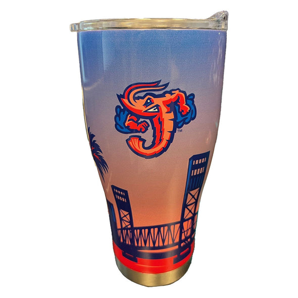 Jacksonville Jumbo Shrimp 32oz Sublimated Insulated Tumbler