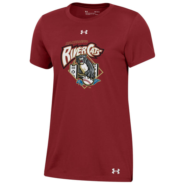 LADIES UA RETRO TECH T, SACRAMENTO RIVER CATS