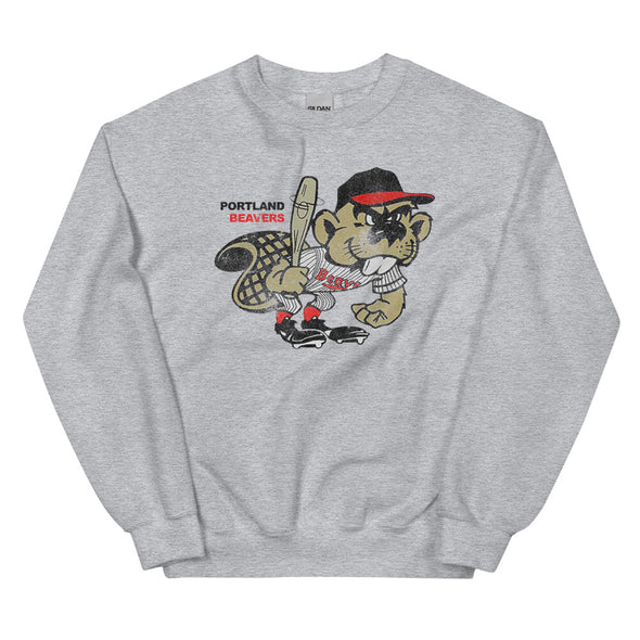 MiLB Portland Beavers Hometown Collection Logo Unisex Crewneck