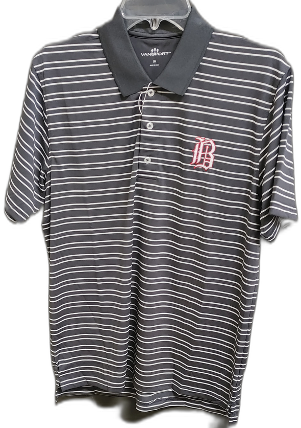 Old English B Striped Polo