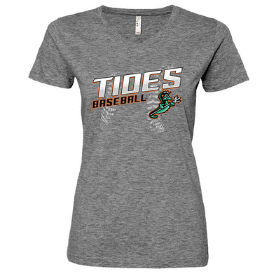 Norfolk Tides V-Neck Ladies T-Shirt