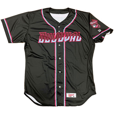 Jacksonville Jumbo Shrimp Evoshield Authentic Vice Nights Jersey