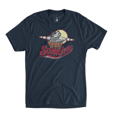 Erie SeaWolves EA 1999 Vintage Logo Tee