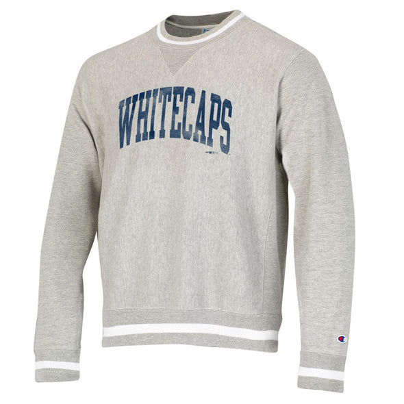 West Michigan Whitecaps Champion Vintage Reverse Weave Crew - Oxford