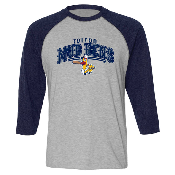 Toledo Mud Hens Warmer 3/4 Sleeve T