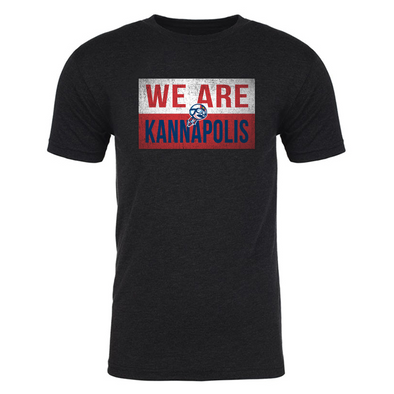 Adult Black We Are Kannapolis Tee