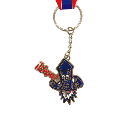 Los Wepas de Worcester Wepa Rocket Keychain