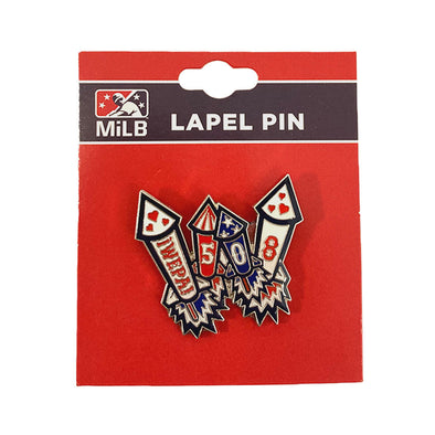 Los Wepas de Worcester Wepa W Lapel Pin