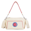 Chicago Cubs Montana West Faux Leather Shoulder Bag w/ Crossbody Strap