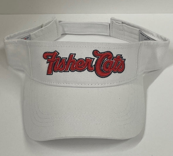 New Hampshire Fisher Cats White Twill Visor