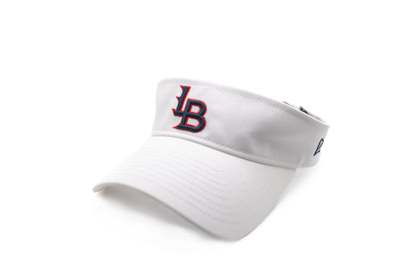 Louisville Bats White Visor