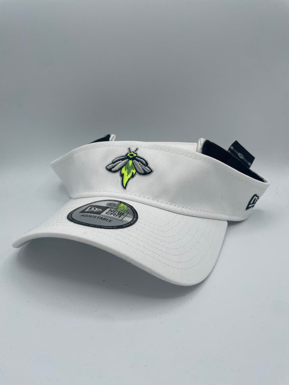 Columbia Fireflies Men's White Visor