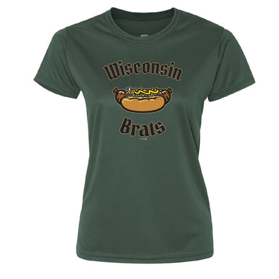 Women's Wisconsin Brats Performance Tee