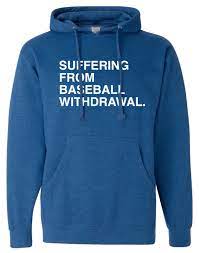 Obvious Shirts Baseball Withdrawal Hoodie