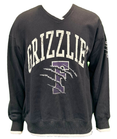 Women's Black F-Slash Pull Over