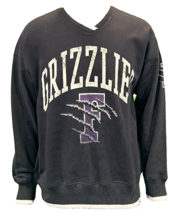 Women's Black F-Slash Pull Over