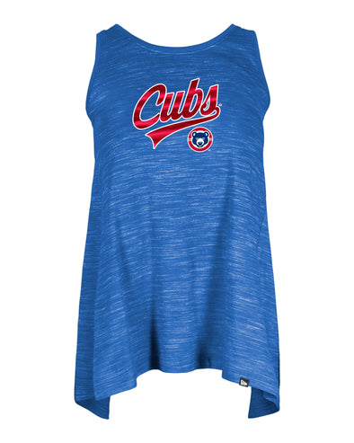 New Era South Bend Cubs Women's Space Dye Tank Top