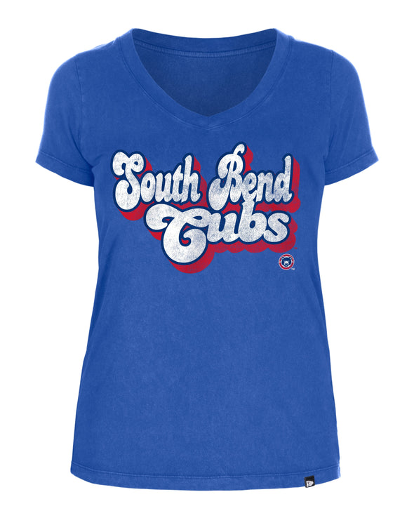 New Era South Bend Cubs Women's Bubble Tee