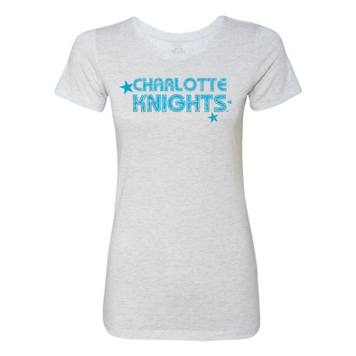 Charlotte Knights 108 Stitches Women's Groove Tee