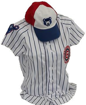 South Bend Cubs Women's Replica Home Pinstripe Jersey