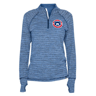 New Era South Bend Cubs Women's Stripe 1/2 Zip