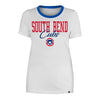 New Era South Bend Cubs Women's Script Tee