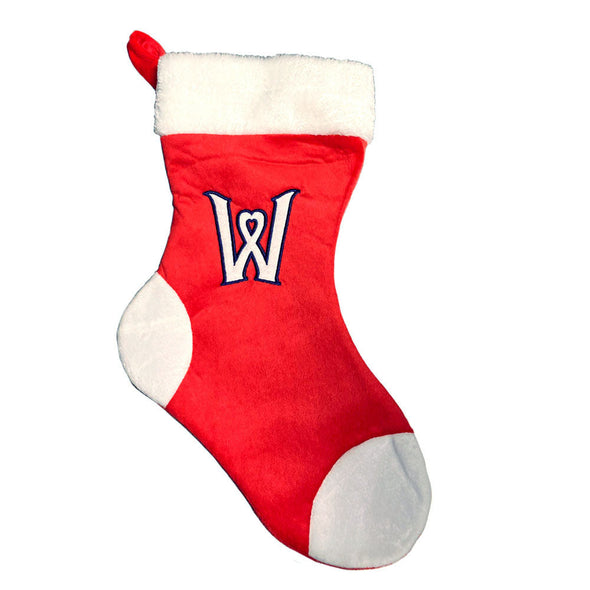 Worcester Red Sox Forever Collectibles Red WooSox Holiday Stocking