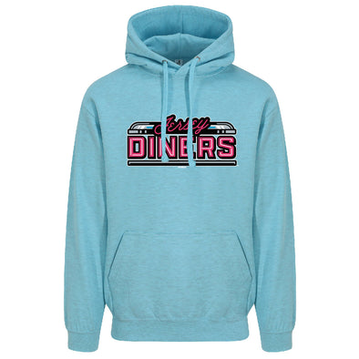 Somerset Patriots Adult Surf Ocean Jersey Diners Hooded Sweatshirt