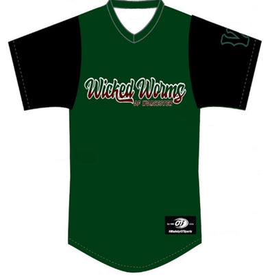 2023 Dark Green Wicked Worms Jersey