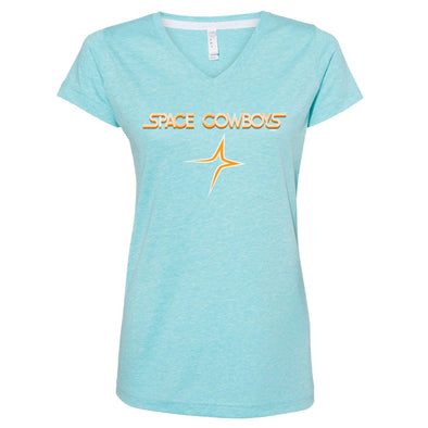 Sugar Land Space Cowboys Bimm Ridder Women's Tee Fauxback Combo Logo - Final Sale