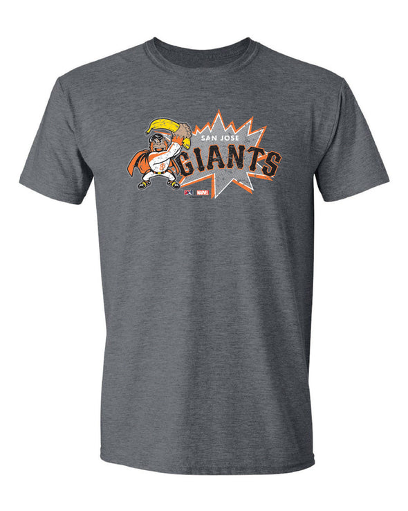 San Jose Giants Marvel's Defenders of the Diamond Burst T-Shirt - Youth