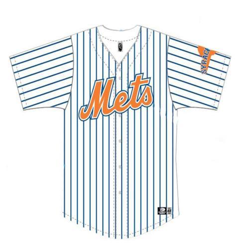 Syracuse Mets OT Home Replica Youth Jersey