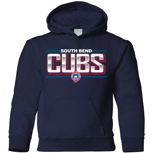 South Bend Cubs Youth Hooded Sweatshirt
