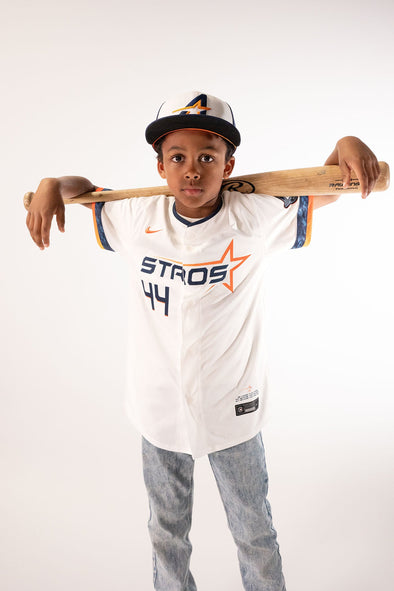 Houston Astros - 2025 City Connect - Youth Space City Alvarez Jersey