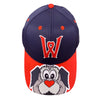 Worcester Red Sox Bimm Ridder Navy/Red Youth Woofster Gene Hat