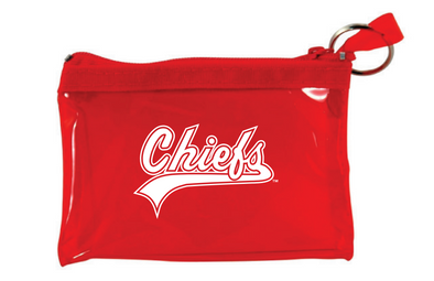 Peoria Chiefs Translucent Zip Up ID Case