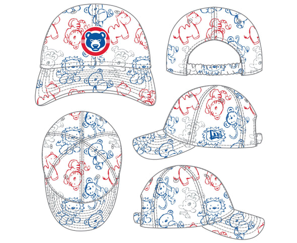 South Bend Cubs New Era Youth Zoo Cap