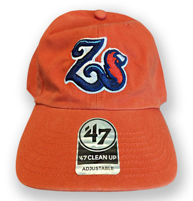 Somerset Patriots 47 Brand Adjustable Zorros de Somerset Clean Up Cap